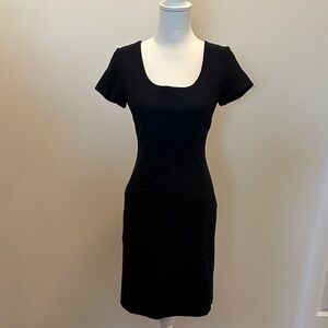 Club Monaco Fitted Midi Dress